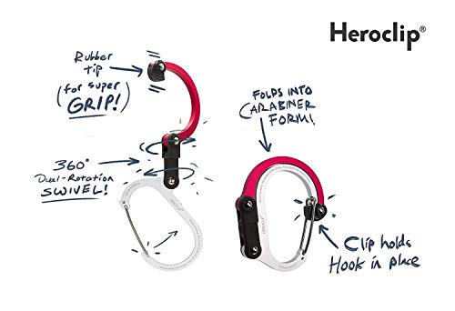 HEROCLIP Mini - Moschettone con Gancio Appendi