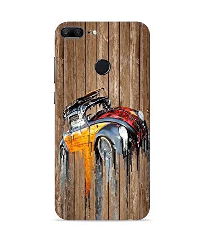 Image of Silence Printed Colourful Hand Printing Wooden Background Designer Hard Back Case Cover for Huawei Honor 7 Lite