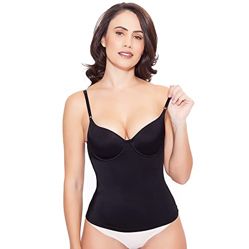 Recopilación de Camisetas moldeadoras para Mujer Top 5. 45 BODYcontrol Camiseta Moldeadora con Copas para Mujer – Cami con Control en Abdomen, Cintura y Espalda, Blusa Interior y Exterior con Ajuste Cómodo e Invisible Bajo la Ropa 2614...