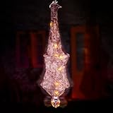 Halloween Animatronics 5.6ft Cocoon Corpse - Animated Mummy Hanging Dead Body Decoration with Sound Activated, Creepy Voice, Spooky Skull, Light Up Eye, Scary Move Haunted Horror Life Size Prop