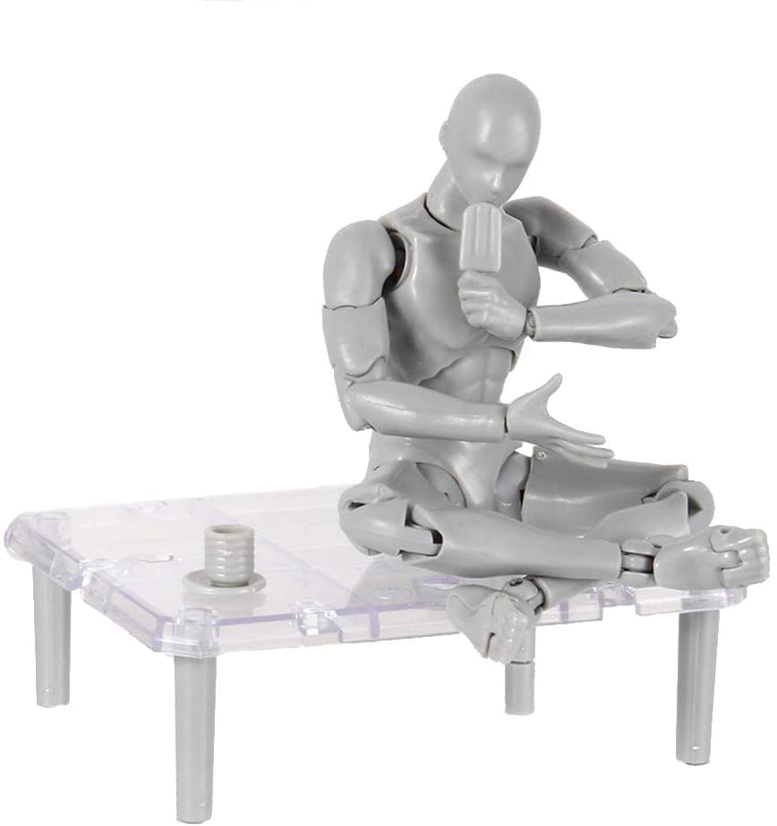 Mini Action Figure Femminile Body-Chan – Modello In PVC Con 17 Mani E Supporto, Articolato Per Disegno, Sketch E Fotografia, Altezza 13 Cm