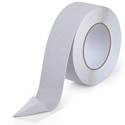 Anti Slip Rubber Tape, Waterproof Self Adhesive Grey 2"x33Ft Grip Tape
