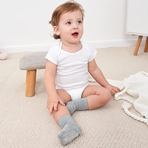 Zaples ZAP90503 Baby Non Slip Grip Crew Socks thumb #7