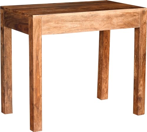Image of Sheesham Wood Writing Computer & Study Table for Home and Office Furniture (Warm Chestnut) (Study Table)