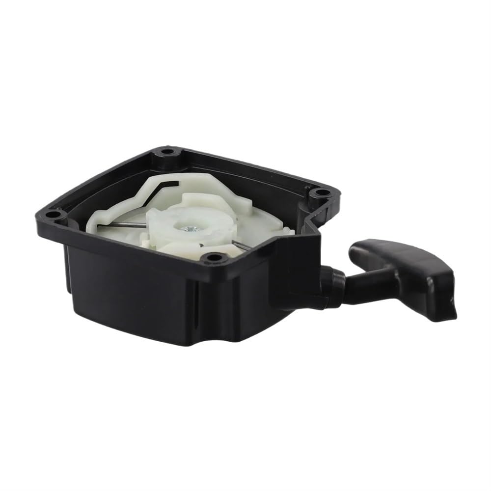 Recóleo Pull Starter Assembly para Lawn Mower – Part de reemplazo de plástico Negro para 140cc-220cc Equipo de energía Exterior