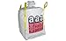 Produktbild Colorus BigBag Asbest Sack 90 x 90 x 110 cm | Entsorgungs-Sack bis 1000 kg belastbar | Gewebesack mit Schürze und Verschlussband | 4 Hebeschlaufen, UV beständig | BigBag aus PP Bändchengewebe