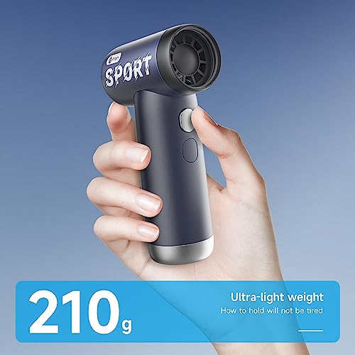 Electric Air Duster,Air Blower,110000RPM Portable Hand Held Duster, Replacement for Compressed Canned Air Duster Eco-Friendly, 33m/s Wind Speed Violent Jet Fan for Dusting, Cleaning, Rechargeable,Blue - Image 4