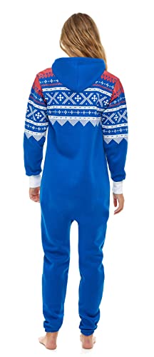 Skylinewears Womens Onesie Fashion Playsuit Ladies Jumpsuit Aztec Blue S #TOP3
