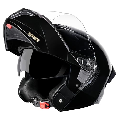 STUDDS Trooper Full Face Helmet Black - Image 2
