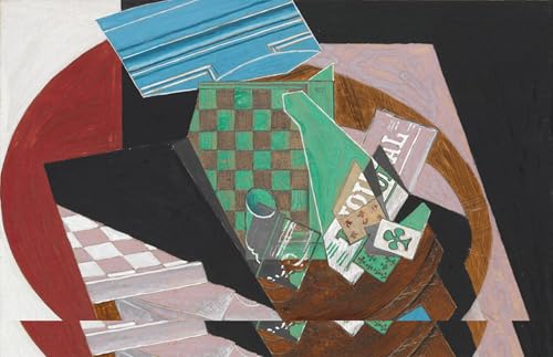 Tableaux Peinture sur Toile Damier Juan Gris Décoration Chambre