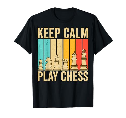 Funny Chess Saying Chess Player Retro T-Shirt