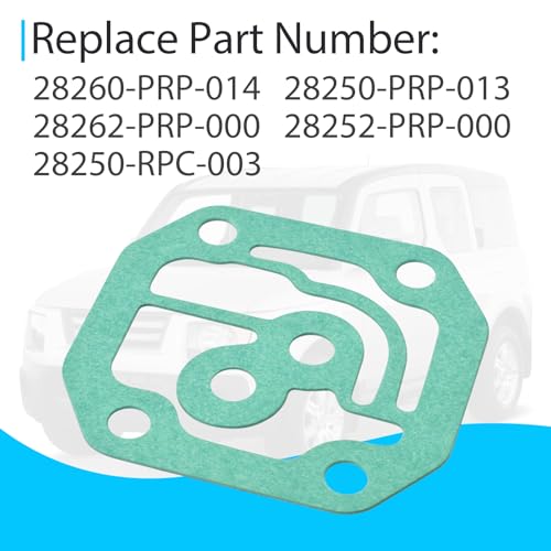 Image of Automatic Transmission Linear Solenoid Gasket with O-Rings Seal Compatible with Honda CR-V 2002-2011 Accord 2003-2007 Element 2003-2008 Replace 28262-PRP-000 28250-PRP-013