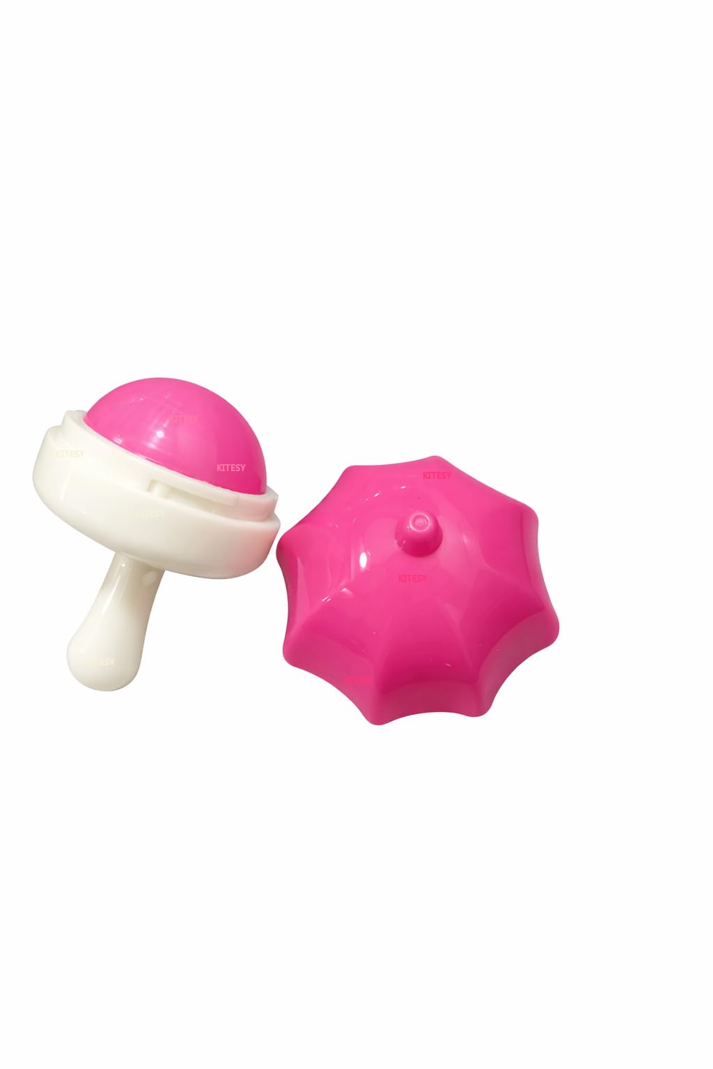 fruit flavor lip balm hydrating lip makeup daily lip care 100% certified organic for cracked lips dry chapped lips care girls & kids ,natural tinted lip balm paste for all skin types (pack of 1)(umbrella shape) (pink)
