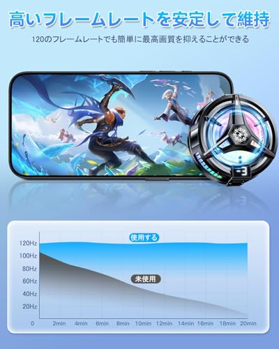 【2025年新型AI知能調節】スマホ 冷却ファン USB扇風機 磁気式/クリップ式2way iPhone 発熱対策 ペルチェ素子 Androidスマホクーラー Phoneスマホクーラー プラグアンドプレイ 風量制御 スマホ熱対策 小型 軽量 静音設計 多機種対応 ゲーム/ライブ/写真撮影/動画視聴/テレワーク時に対応