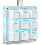 Amazon.com: Koolertron One Handed Macro Mechanical Keyboard, Portable ...