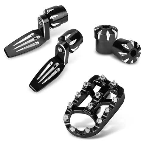 Third Peg And Frame Caps & Brake Pedal Cover (Black) For Cam-Am Spyder F3, F3-S, F3-T, F3-LTD All Year