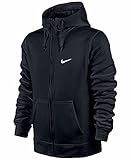 Nike Mens Club Swoosh Hoodie (Black/Black, XX-Large)