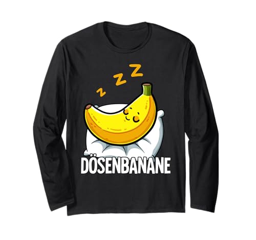 Dösenbanane Schlafshirt Langarmshirt