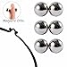 Fake Nipple bar Magnetic Nipple Rings, Lady's Artificial Body Non-Piercing Jewelry, Non-Piercing Magnetic Nipple Ring, Fake Nipple Ring (4 Pairs)