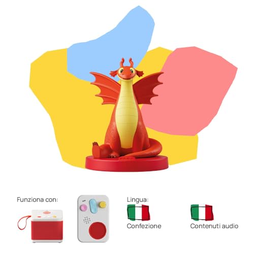 FABA Personaggio Sonoro - Lily e Draghetto. Educare alla gentilezza - Storie e fiabe sonore, Bambini e bambine 2-4 anni, Gioco Versione Italiana, Contenuto Educativo - 4