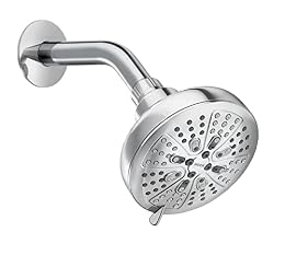 Moen Chrome Hydro Energetix Eight-Function Showerhead with Standard 5" Diameter Spray Head, 200W0