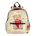 Sac À Dos Scolaire Ours en Peluche pour La Saint-Valentin Sac À Dos pour Enfant Cartable Scolaire pour L'école Ou Les Voyages Primaire Secondaire Idée De Cadeau pour Filles 25.4x10x30 CM