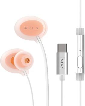 AZLA ASE-600 ASMR USB-C Wired Earbuds with Mic for School & iPhone 17