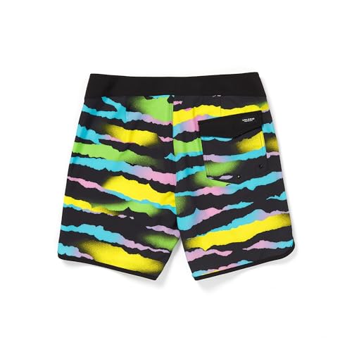 Volcom Men's Zebra Shield Scallop Mod-Tech Boardshorts2