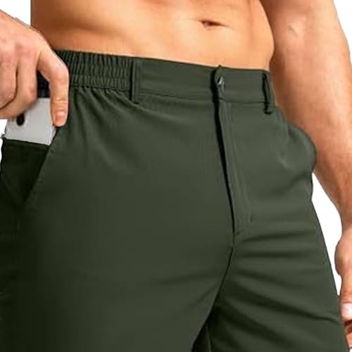 Shorts casuales para hombre verano livianos y transpirables miniatura 6