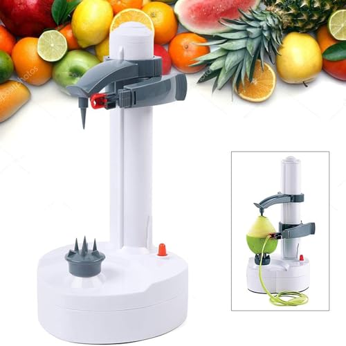 YOUFE Electric Peeler for Potatoes And Fruit, Electric Potato Peeler Machine Rotating Peelers Automatic Rotating Apple Peeler - Image 2