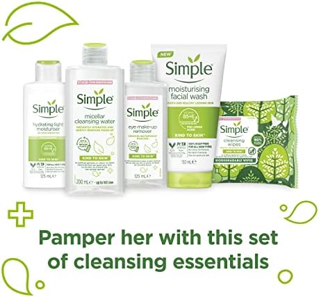 Simple Ultimate Collection in an elegant roped basket, 5 piece Gift Set, perfect set of gifts for her