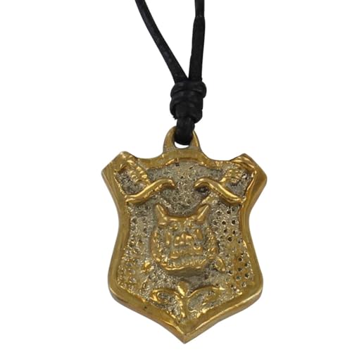 Armory Replicas Lions Head Shield Crest Necklace