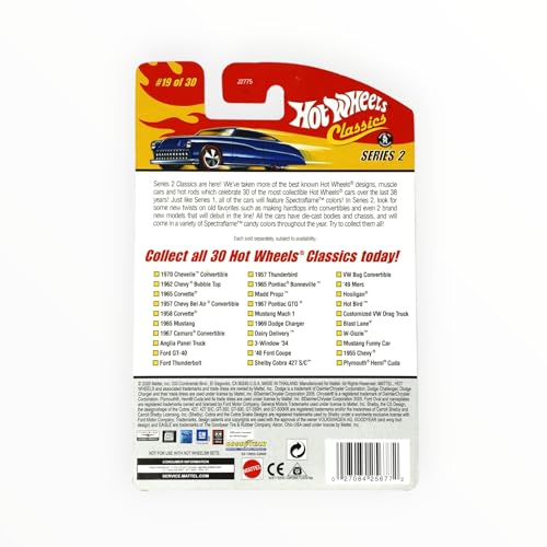 40 Ford Coupe (Chrome) Hot Wheels 1:64 miniatura 2
