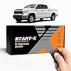 Start-X Remote Starter Kit for Toyota Tundra (2010, 2011, 2012, 2013, 2014, 2015, 2016, 2017) Trucks | G-Key Ignition | Plug & Play Install | Lock 3X to Remote Start | Zero Wire Splicing