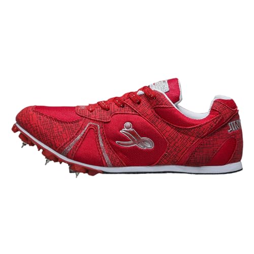 Leichtrit Zapatos con Clavos para Atletismo,Zapatillas de Atletismo de 7 Clavos,Zapatillas De Pista Y Campo para Hombre,Unisex Spikes Atletismo para Pista Zapatos con Clavos Transpirables