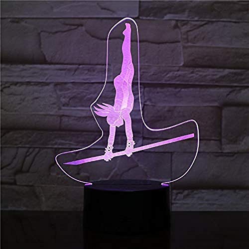 Luci notturne a led 3D Ginnastica artistica 3D