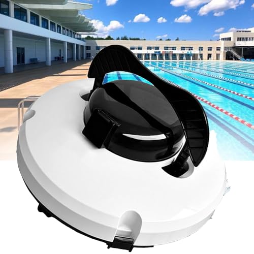 PweKzxt Aspiradora de Piscina, Robot automático para Piscina, aspiradora de Piscina inalámbrica, Limpiador de Piscina inalámbrico, Robot Aspirador de Piscina, Filtro Fino de 180 μm