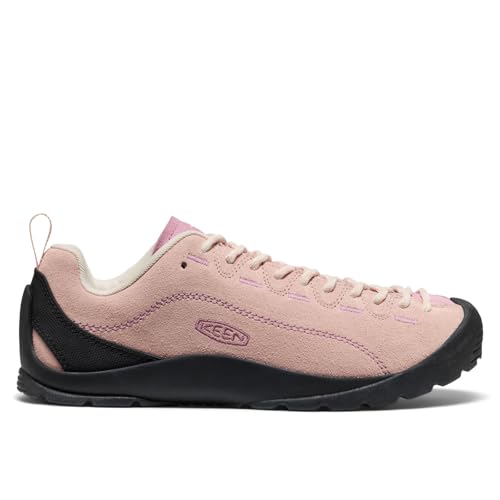 KEEN Women's Jasper Low Height Climbing Approach Style Sneakers, Cameo Rose, 52