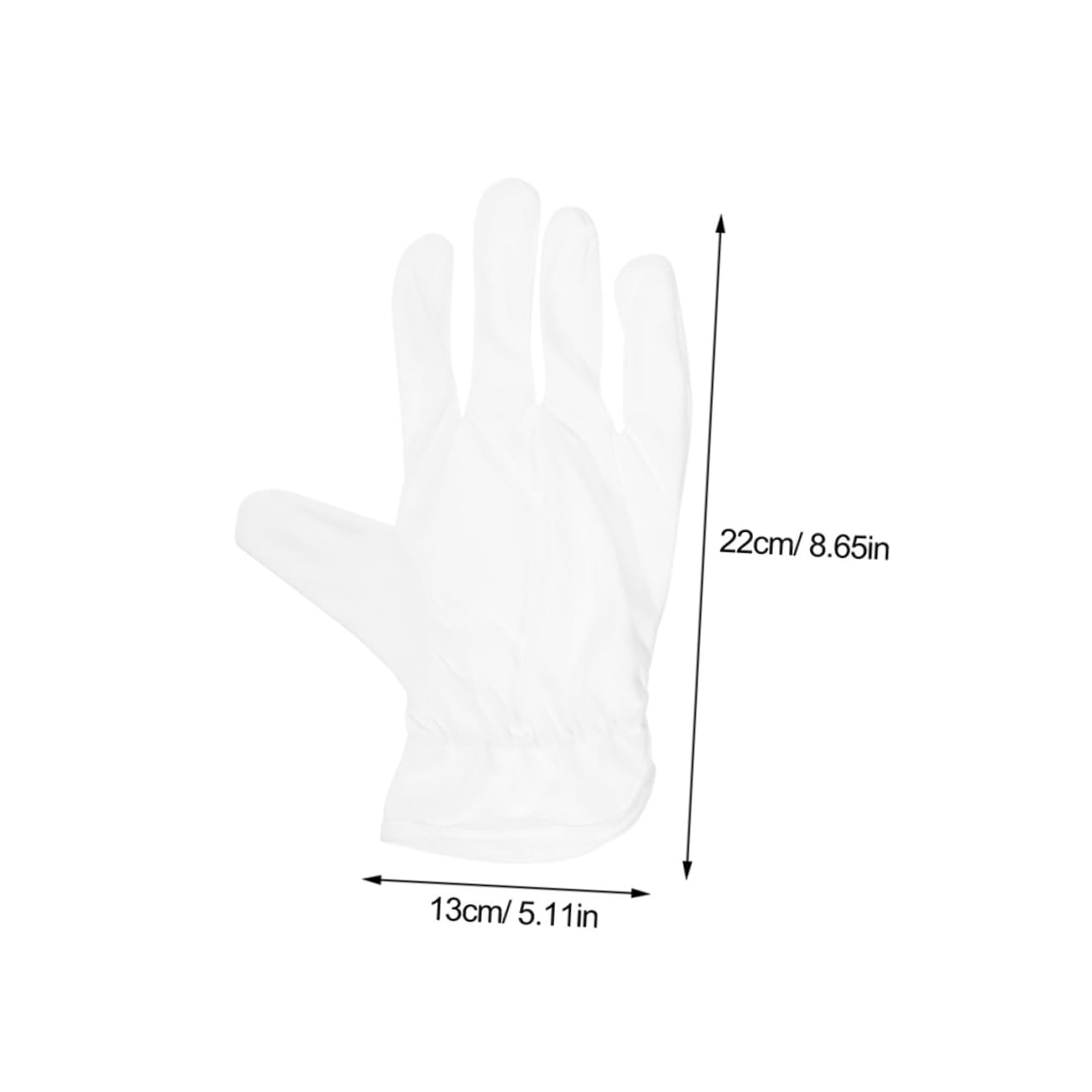 Happyyami 4 Pairs Gloves for Jewelry Store Anti-Static Gloves for Jewelry Comfortable and Breathable Gloves for Hand Protection