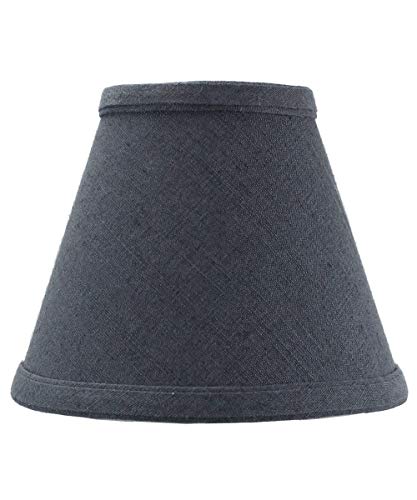 3X6X5 Textured Slate Blue Chandelier Lampshade - Perfect For Chandeliers, Foyer Lights, And Wall Sconces -Small, Blue #TOP28