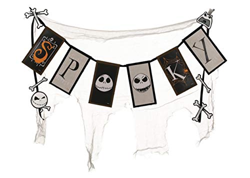 Disney The Nightmare Before Christmas Spooky Cheesecloth Banner
