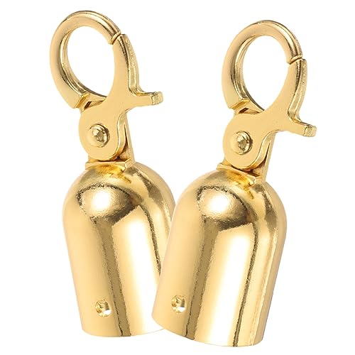 SEWOART Cord End Stopper 2pcs Decking Rope Fittings Stainless Steel Snap Hooks Rope End Cap for Railing Staircase Balcony