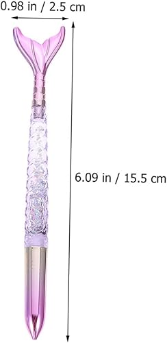 Miniatura 4 de Bolígrafos de tinta de gel de sirena, 8 bolígrafos de tinta de sirena, bolígrafos de tinta de gel de sirena, bolígrafos de decoración de cristales