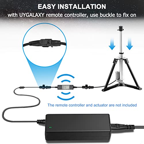 Image of UYGALAXY - 12V 5A Output Linear Actuator Motor Driver Power Supply, 220VAC Input Adapter Compatible with Lift Chair, Electric Sofa