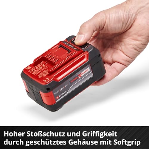 Original Einhell Akku PXC-Twinpack 5,2 Ah Power X-Change (Li-Ion, 18 V, 2X 5,2 Ah-Akkus, universell für alle PXC-Geräte, proaktives Batteriemanagement, angepasste Ladezyklen)