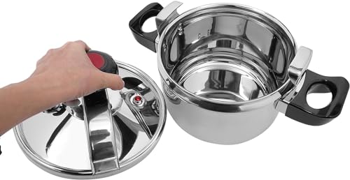 Olla a presión acero inoxidable 4.54 L miniatura 4