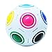 Maomaoyu Magic Rainbow Ball 3D Puzzle Cube Arco Iris Pelota Velocidad Cubo Niños Juguetes Educativos