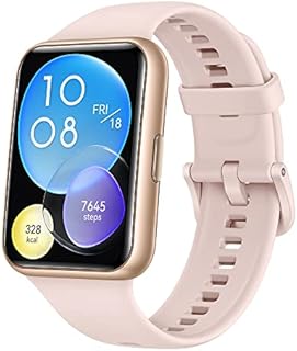 HUAWEI WATCH FIT 2 SmartWATCH, 1,74''HUAWEI FullView-Display,Bluetooth-Anrufe, Gesundheitsmanagement,Lange Akkulaufzeit,Animierte Quick-Workouts, SpO2-Erfassung,30 Monate Garantie,Pink, 46 mm