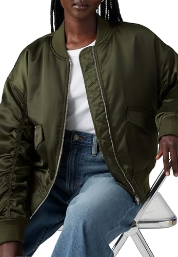 Levi's Donna Andy Tech Lightweight Jacke Deep Depths Green L - 3