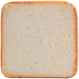 KaariFirefly Creative Cute Soft Toast Slice Bread Shape Sponge Filler Pet Cat Bed Mat Cushion - 40 * 40 * 6.5cm Case